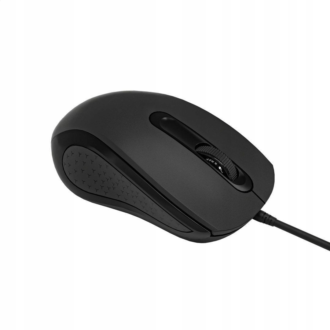 3D Office Mouse 1200dpi 1.5m Usb in versione nero - Precision & Comfort - immagine 6