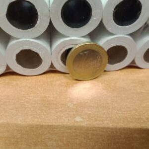 24 ROTOLI CARTA TERMICA mm.57x07mt POS - REGISTRATORI DI CASSA DIAMETRO FORO SENZ'ANIMA
