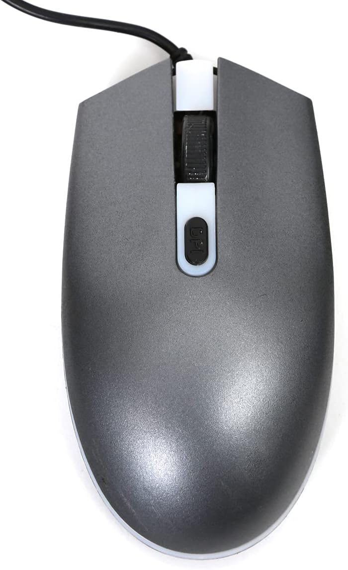 OMEGA Mouse OM-0550 1000/1600/2000DPI grigio - immagine 3
